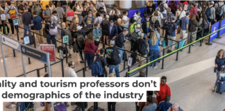 Tourists are diverse. Are tourism professors? Grant Baldwin/Getty Images